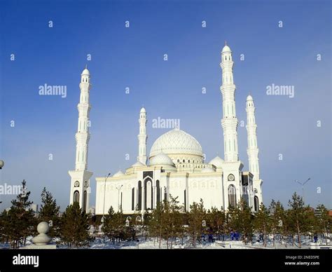 Hazrat Sultan Mosque Astana Stock Photo Alamy My Xxx Hot Girl