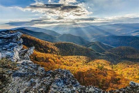North Fork Mountain In West Virginia By Bob Stough West Virginia