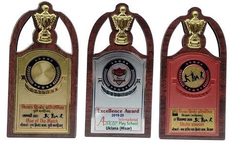 Mdf Board Wooden Momento Trophy At Rs 30 In Fatehabad Id 19570430988