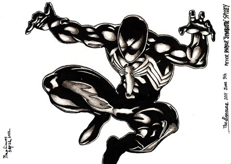 Symbiote Spidey 2011 2012 By Bapman On Deviantart