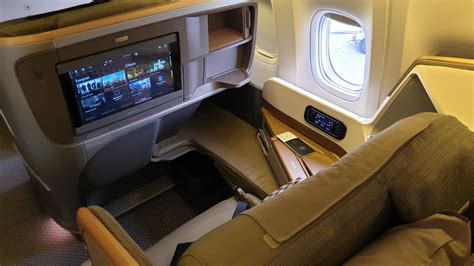 Singapore Airlines B777 300er Business Class Melbourne To Singapore