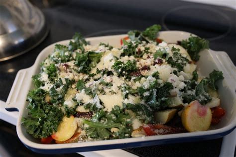 Return casserole dish to hob. Nutrition: Dinner, My Veggie Casserole - Bedlam Farm