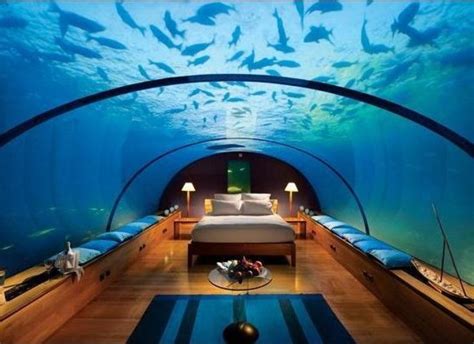 Dream Island Vacations For 2013 Underwater Bedroom Underwater Hotel