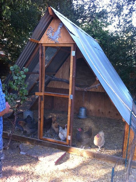 Chicken Coop Workshop A Frame Chicken Coop Chicken Coop Hoop House