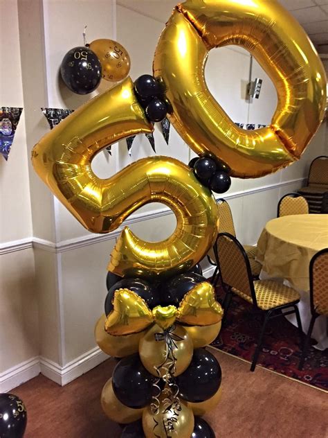50th Birthday Balloon Ideas