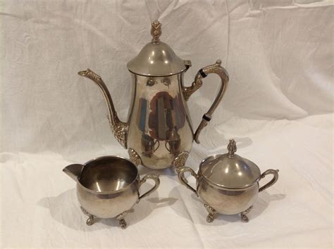 Vintage Silver Plated Epns Westminster A1 Tea Set Antique Etsy Uk
