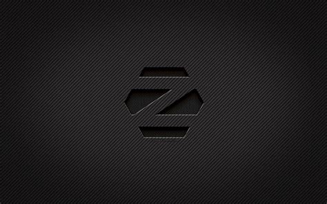 Zorin Os Carbon Logo Grunge Art Carbon Background Creative Zorin