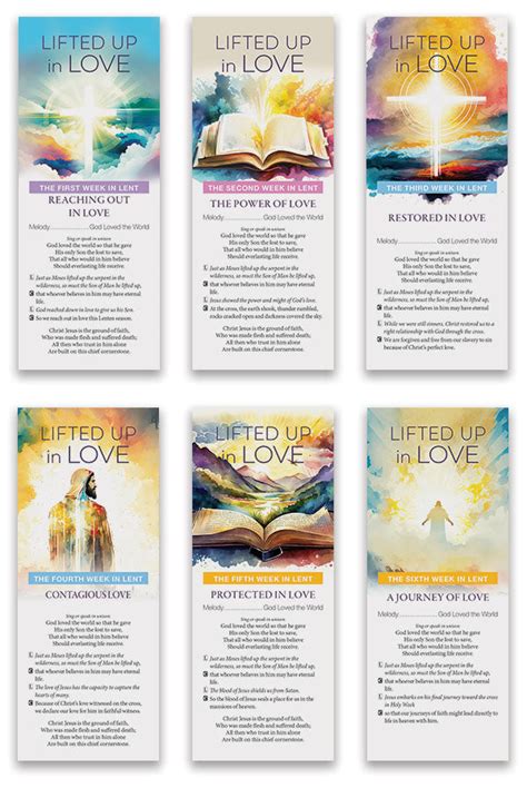 Lifted Up In Love Lent Litanites Set Of 300 Bayard Faith Resources