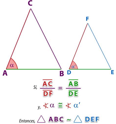 Criterios De Semejanza De Triángulos