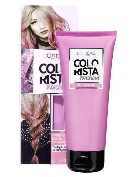 Keeping your hair moisturized will help maintain the. L'Oreal Paris Colorista Wash Out product photo | Permanent ...