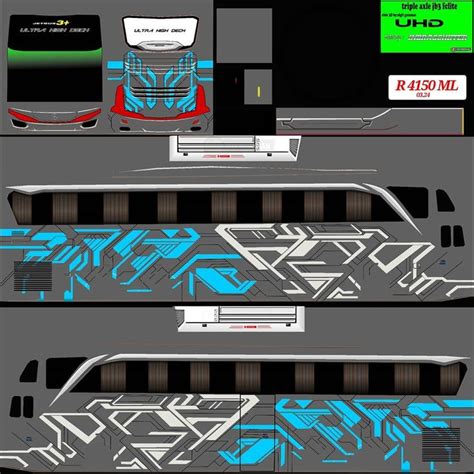 101 Livery Bussid Bus Simulator Indonesia Hd Shd Koleksi Lengkap
