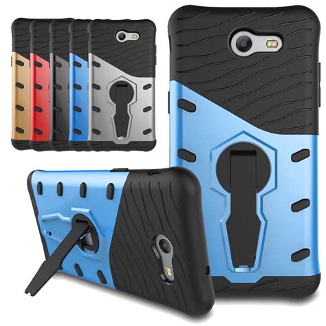 Slim Hybrid Armor Case Rotate Kickstand Shockproof Cover For Samsung