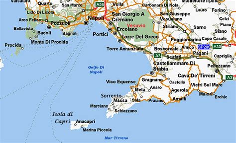 Where Is Sorrento In Italy Map United States Map