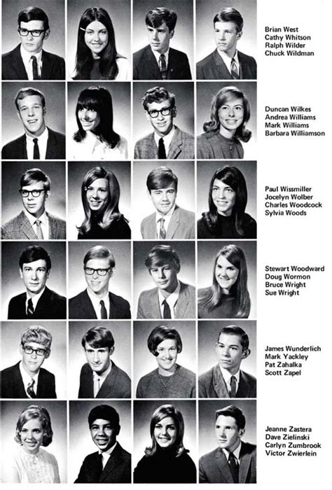 Gbw 1970 Yearbook Photos