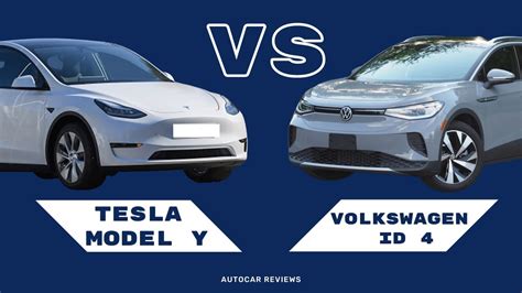 Tesla Model Y Vs Vw Id 4 Comparison Review News Release Specs