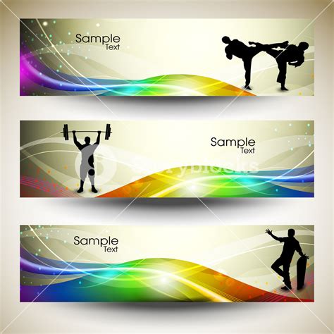 Abstract Sports Banner Royalty Free Stock Image Storyblocks