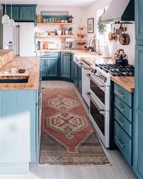 37 Farmhouse Kitchen Design Ideas With Bohemian Vibes Homemydesign