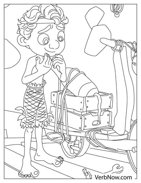 Luca Paguro Da Disney Pixar Coloring Pages Luca Coloring Pages