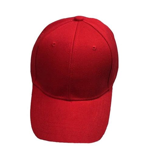 Baseball Cap Blank Solid Color Velcro Closure Adjustable Plain Hat All