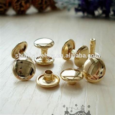 Hot7mm Small Gold Metal Rivetsgarment Brass Rivets For Leather
