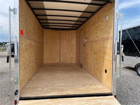 Continental Cargo 7x14 Enclosed Trailers W Ramp Door Led Dome