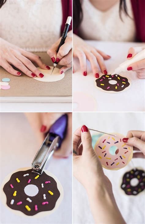 Diy Donut Party Garland Donut Decorations Donut Party Diy Donuts
