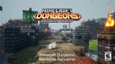 Minecraft Dungeons Howling Peaks Dlc Tráiler Youtube