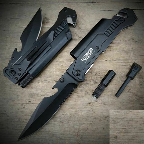 New Tactical Multi Tool Pocket Knife Camping A019k Uncle Wieners