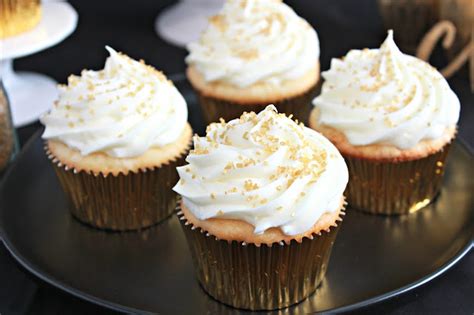 Love And Confections Sparkler Vanilla Bean Cupcakes With White Chocolate Frosting