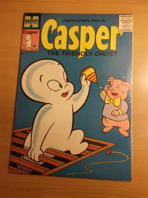 Harvey Comics Casper The Friendly Ghost 37 Rare Golden Age High Grade 1955 Comic Books