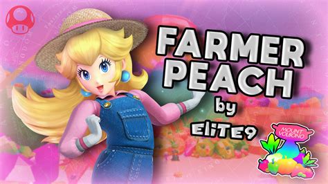 Farmer Peach Super Smash Bros Ultimate Mods