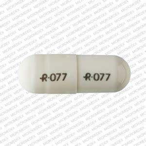 R-077 R-077 Pill Images (White / Capsule-shape)