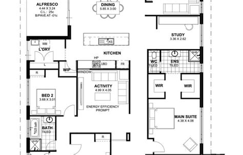 Floor Plan Friday Separated Zones With Living On One Side And Bedrooms