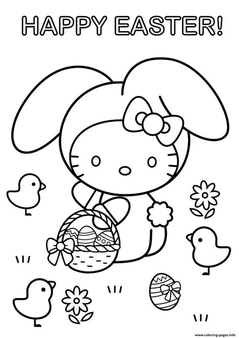 Enjoy these stories from hello sunshine. Print hello kitty happy easter coloring pages | Birthday ...