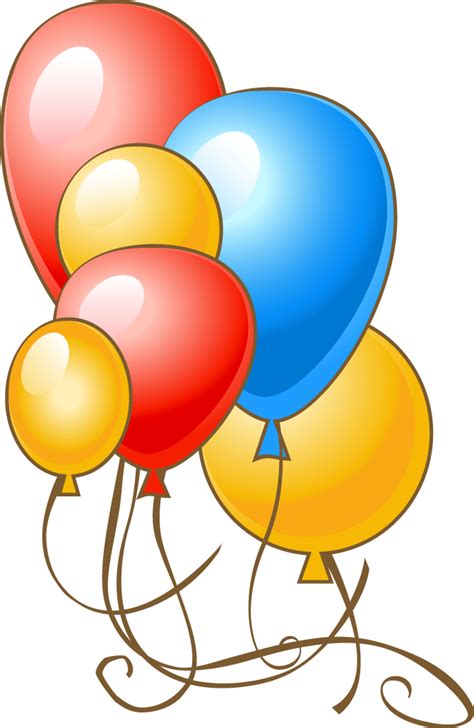 Balões De Aniversário Png Quero Imagem