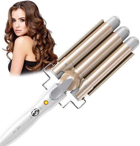 curling iron constant temperature wave iron 3 barrels curling iron easy beach waves tourmaline