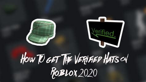 How To Get Verified Sign Hat On Roblox
