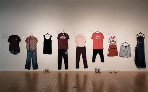 What Were You Wearing A Roving Campus Art Exhibit Addresses Misconceptions About Sexual
