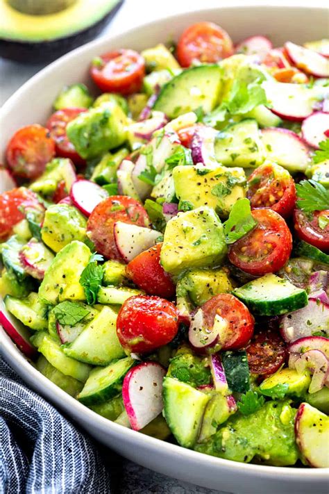 Best Avocado Salad Recipe Jessica Gavin