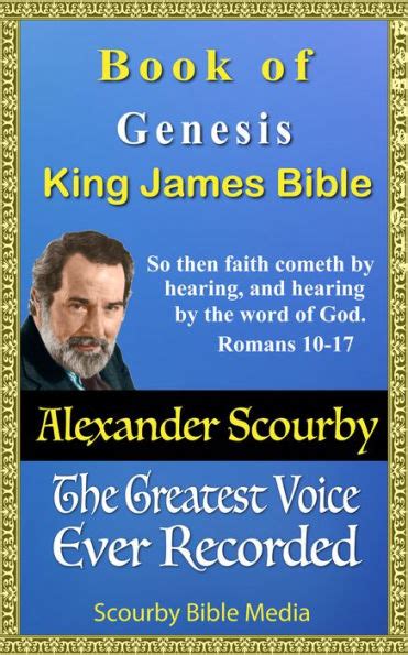 Book Of Genesis King James Version By Scourby Bible Media Ebook