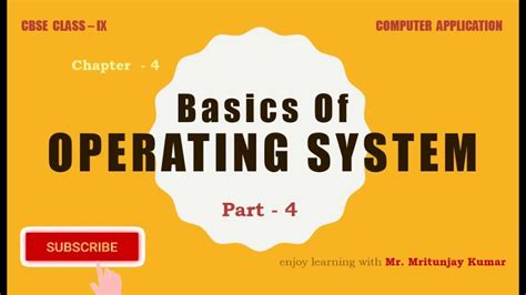 Commonly Used Operating Systems Class 9 Basics Of Operating System