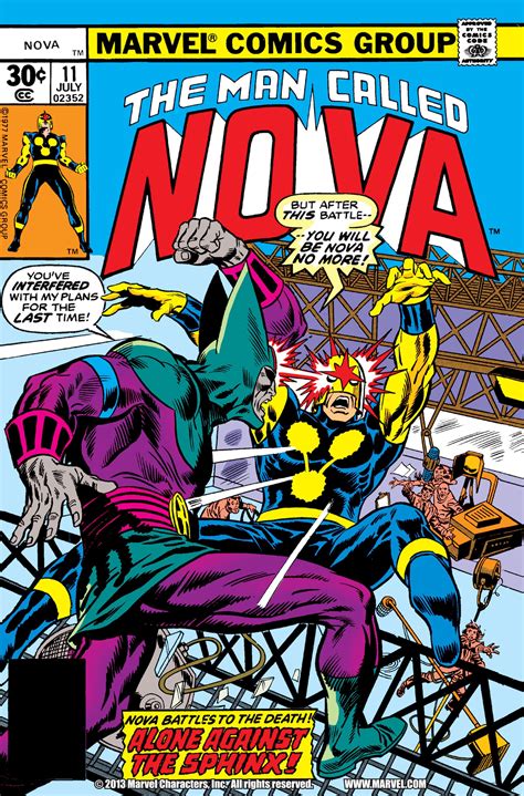 Nova Vol 1 11 Marvel Database Fandom Powered By Wikia