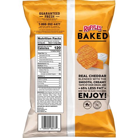 Baked Lays Original Chips Nutrition Facts Runners High Nutrition
