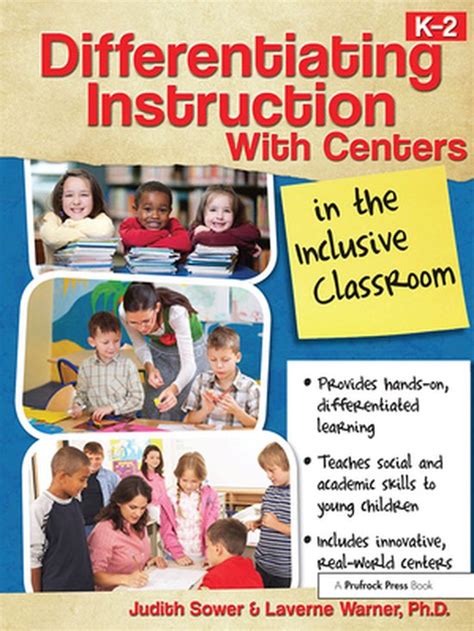 Differentiating Instruction With Centers In The Inclusive Classroom 9781593637156