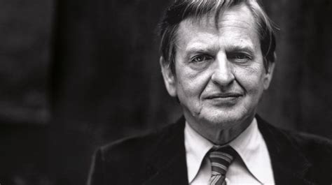 The former swedish prime minister, olof palme. Olof Palme Murder - Case Solved