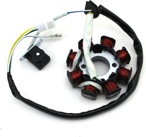 Amazon Com Xljoy Coil Poles Wire Dc Scooter Magneto Stator For