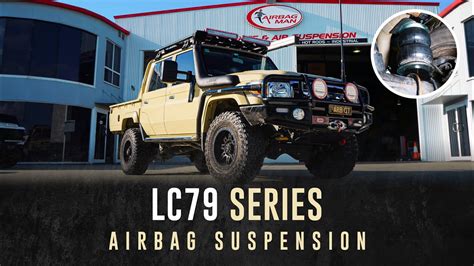 Long Travel Air Suspension For Lc79 4x4 Lifted Suspension Youtube