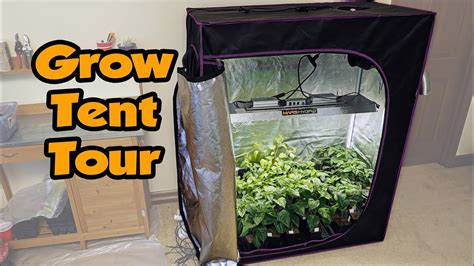 Grow Tent Makeover Tour Youtube