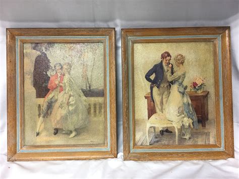 Framed Reproduction Paintings From 1940s