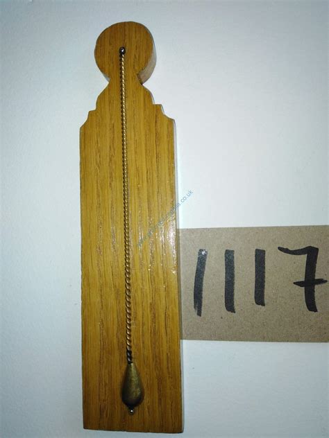 Masonic Wooden Plumb Rule 8½” Preloved Regalia